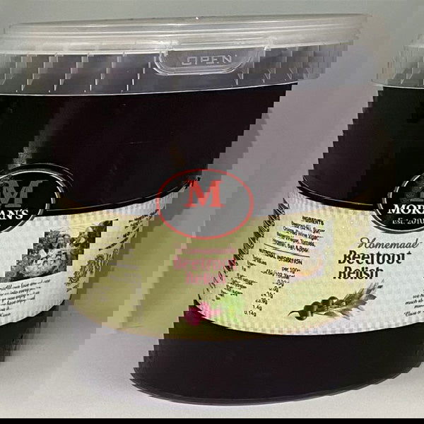Beetroot Relish Catering Size - Morans Mega Jam - simple