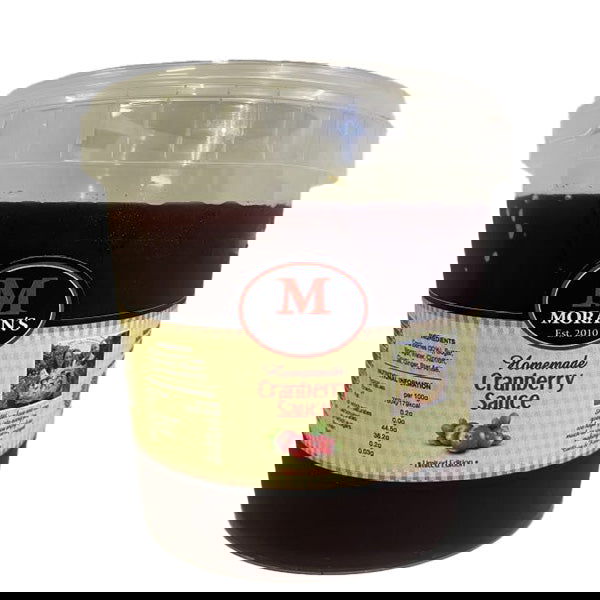 Cranberry Sauce Catering Size - Morans Mega Jam -