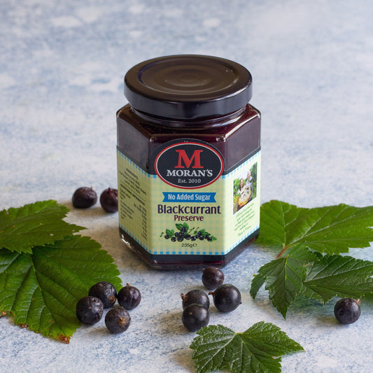 No Added Sugar Blackcurrant Preserve - Morans Mega Jam - simple