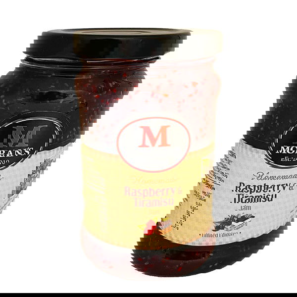 Raspberry & Tiramisu Jam - Morans Mega Jam -