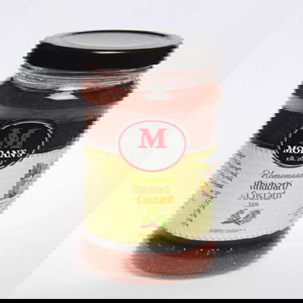 Rhubarb & Custard Jam - Morans Mega Jam -