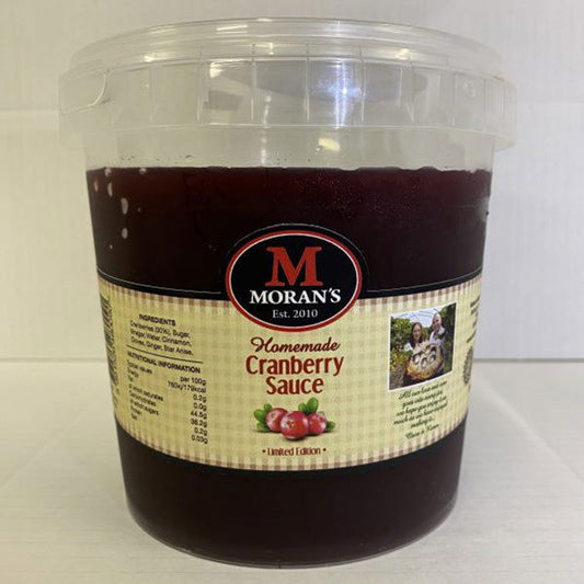 Cranberry Sauce Catering Size - Morans Mega Jam - simple