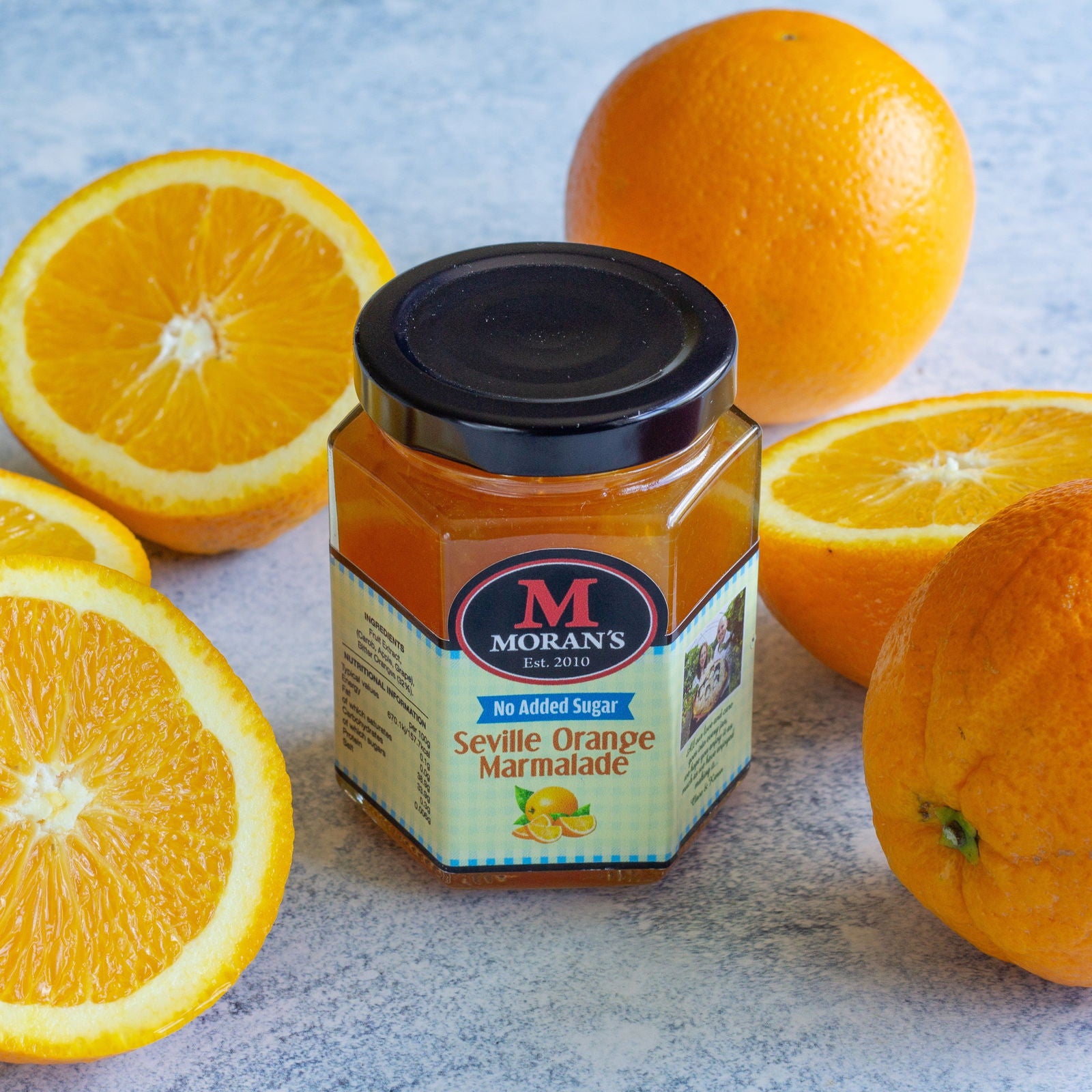 No Added Sugar Seville Orange Preserve - Morans Mega Jam - simple