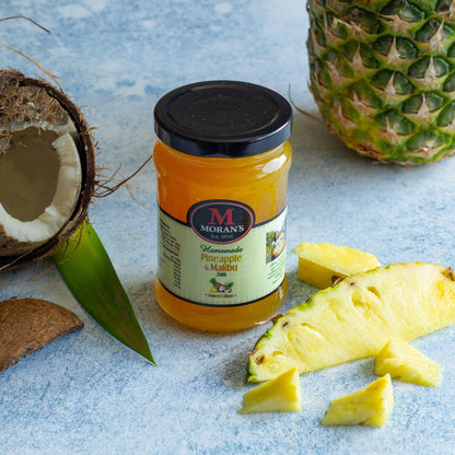 Pineapple & Malibu Jam - Morans Mega Jam - simple