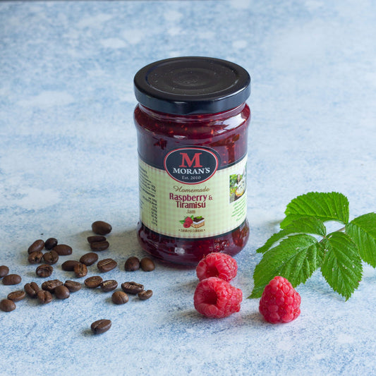 Raspberry & Tiramisu Jam - Morans Mega Jam - simple