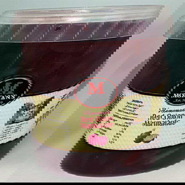 Red Onion Marmalade Catering Size - Morans Mega Jam - simple