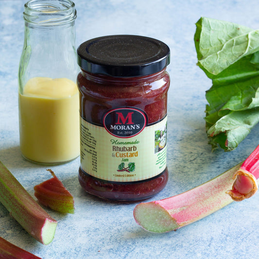 Rhubarb & Custard Jam - Morans Mega Jam - simple