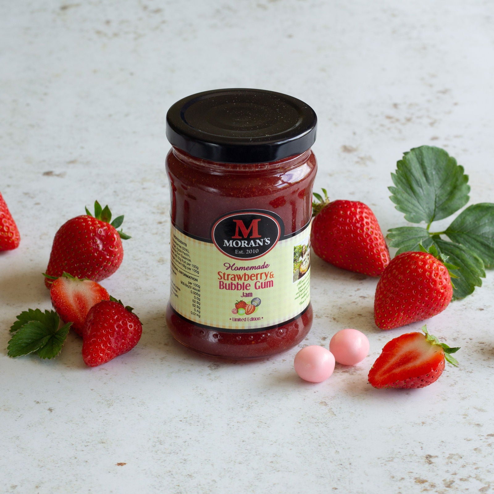 Strawberry & Bubblegum Jam - Morans Mega Jam - simple