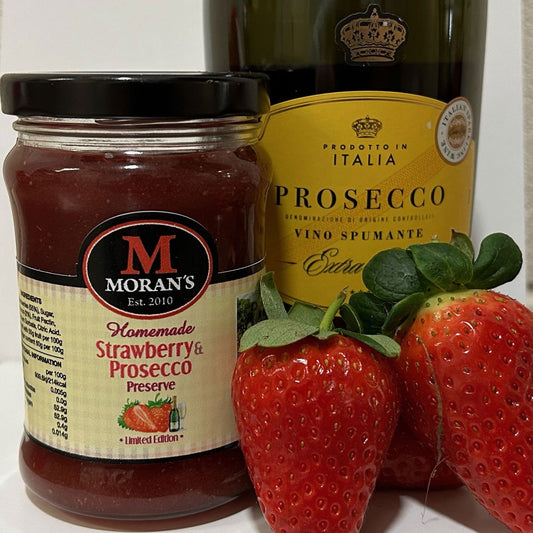 Strawberry & Prosecco Preserve - Morans Mega Jam - simple